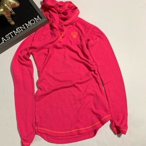 ‼️NIKE Girls ruched Hot Pink Hoodie L‼️